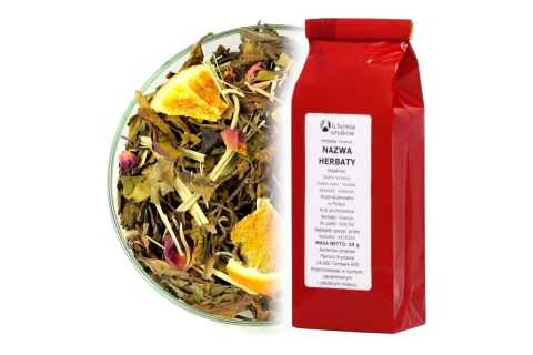 Herbata Biała PAI MU TAN RÓŻA I POMARAŃCZA (OT) (25g) Smak Pełen Inspiracji